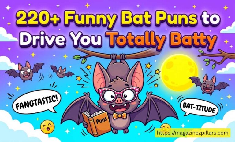 220+ Funny Bat Puns to Drive You Totally Batty