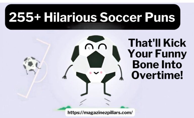 255+ Hilarious Soccer Puns
