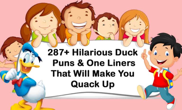 287+ Hilarious Duck Puns & One Liners That Will Make You Quack Up