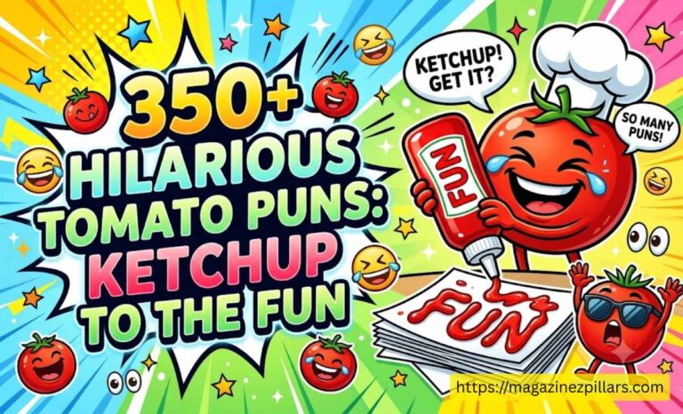350+ Hilarious Tomato Puns Ketchup to the Fun