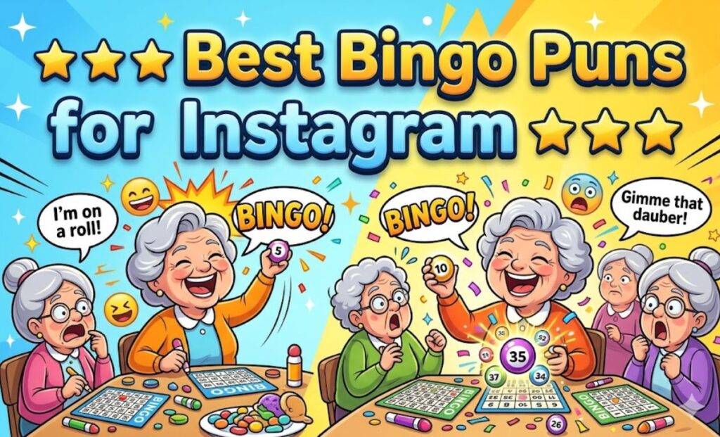 Best Bingo Puns for Instagram