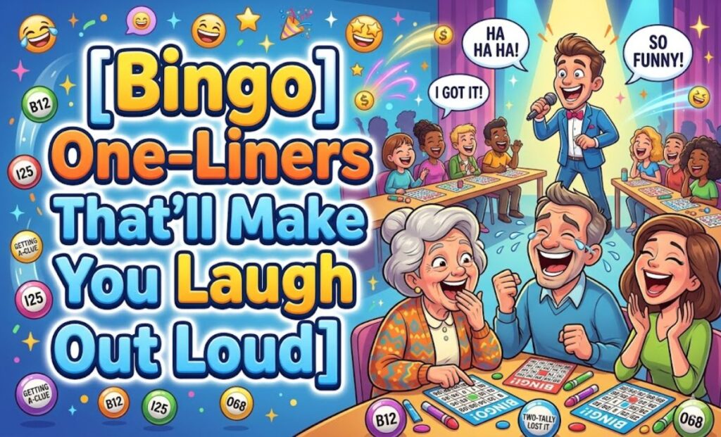 Bingo One-Liners That will Make You Laugh Out Loud
