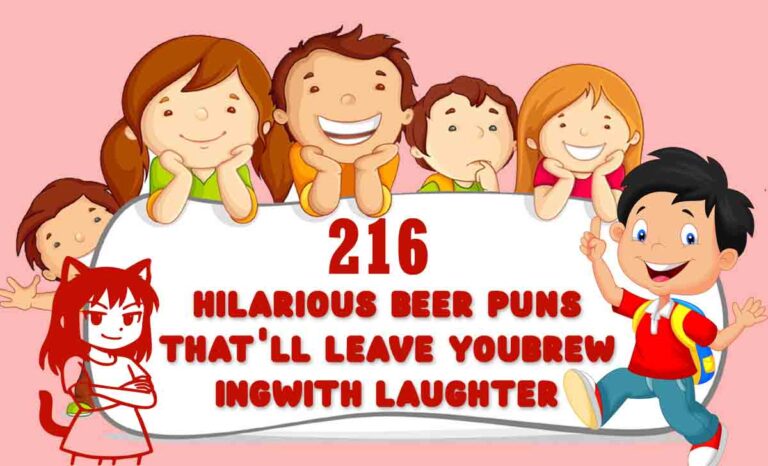 216+ Hilarious Beer Puns That'll Leave You Brew-ing with Laughter