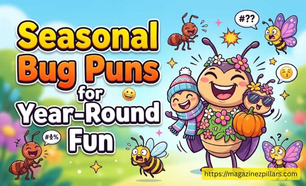 Seasonal Bug Puns for Year-Round Fun