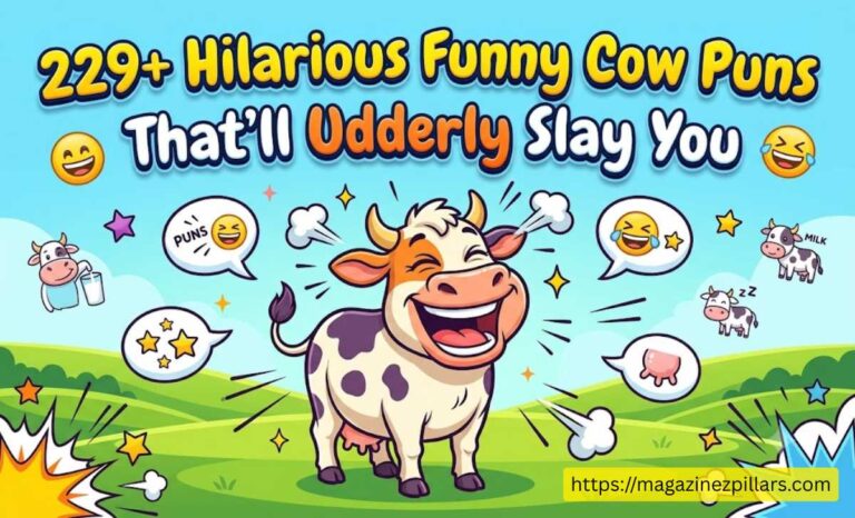 229+ Hilarious Funny Cow Puns That Will Udderly Slay You