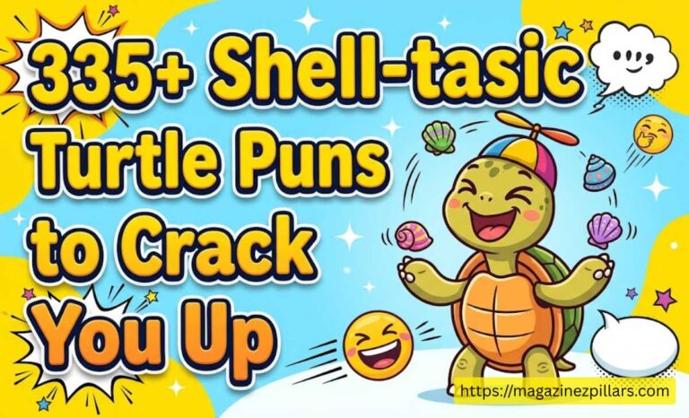335+ Shell-tastic Turtle Puns to Crack You Up