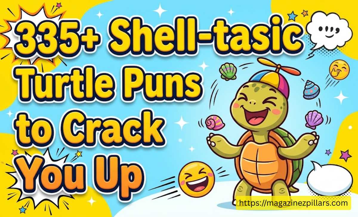 335+ Shell-tastic Turtle Puns to Crack You Up