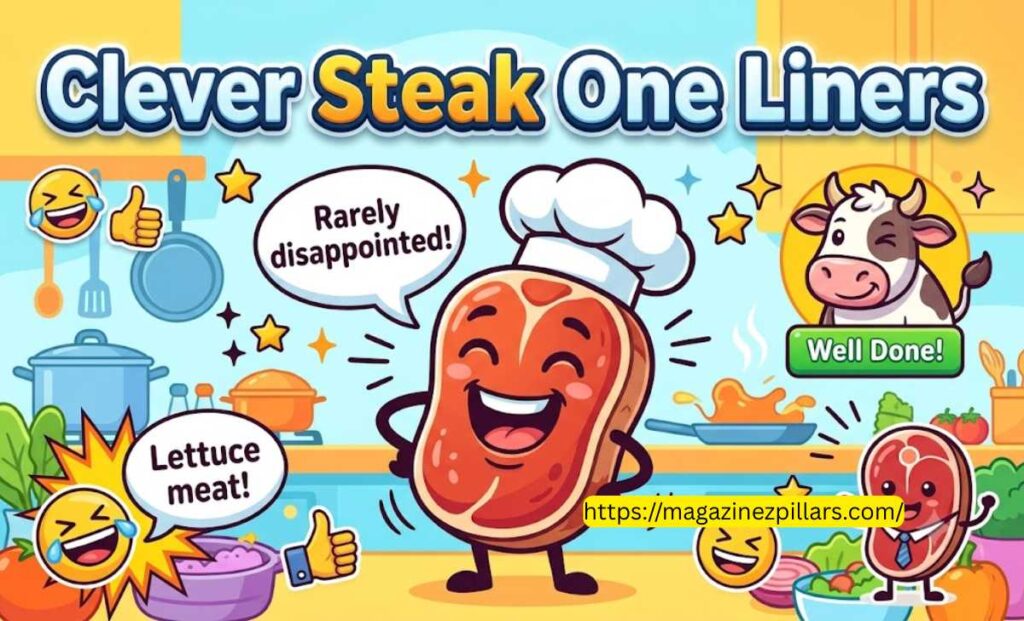 Clever Steak One Liners