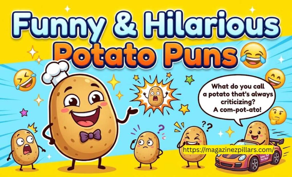 Funny & Hilarious Potato Puns😂
