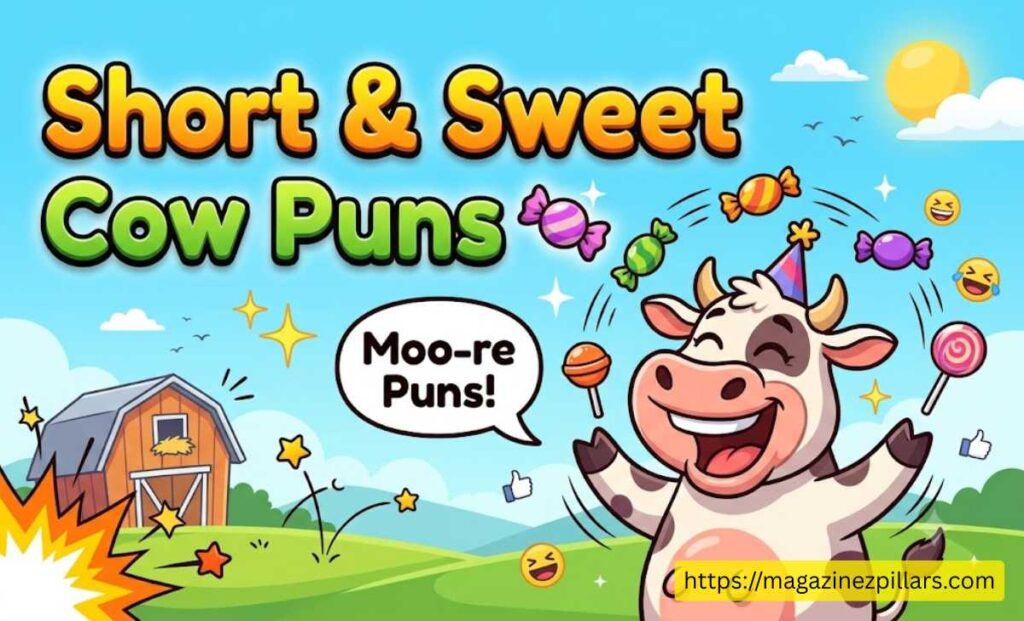 Short & Sweet Cow Puns 🍬
