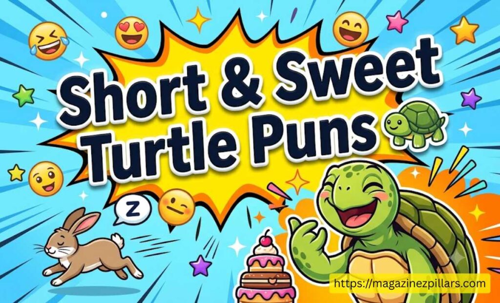 Short & Sweet Turtle Puns 🐢