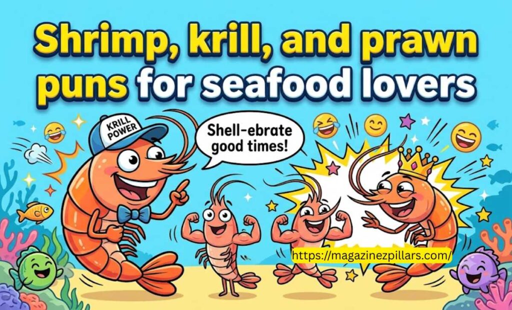 Shrimp, krill, and prawn puns for seafood lovers